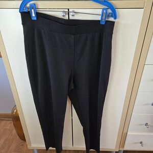 Jones New York Black Ponte Ankle Leggings